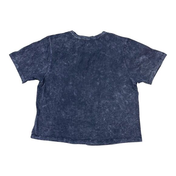 Cheetos Surfing Chester Cheetah Graphic Tee M 100% Cotton Black Acid Wash Tshirt - Picture 3 of 5